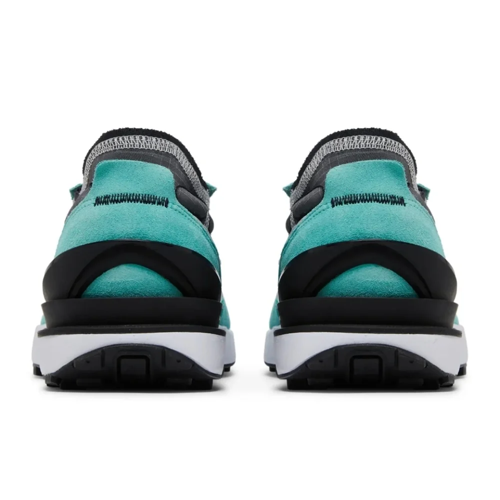 Nike Waffle One Teal & Black Running Shoes 9 - Picture 3 of 15
